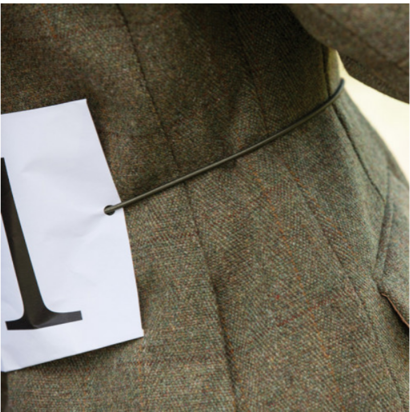 Equetech Number Elastic Green